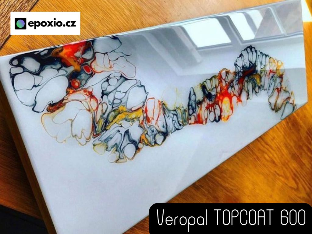 epoxidový obraz z povrchem Veropal TOPCOAT 600